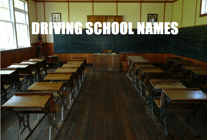 Driving School Names