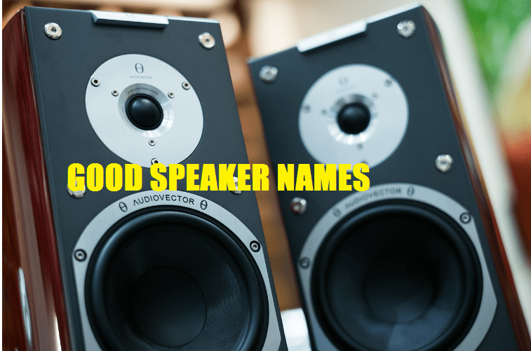 speaker names